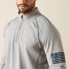 Ariat FR Combat Stretch Patriot 1/4 Zip Work Shirt Discount