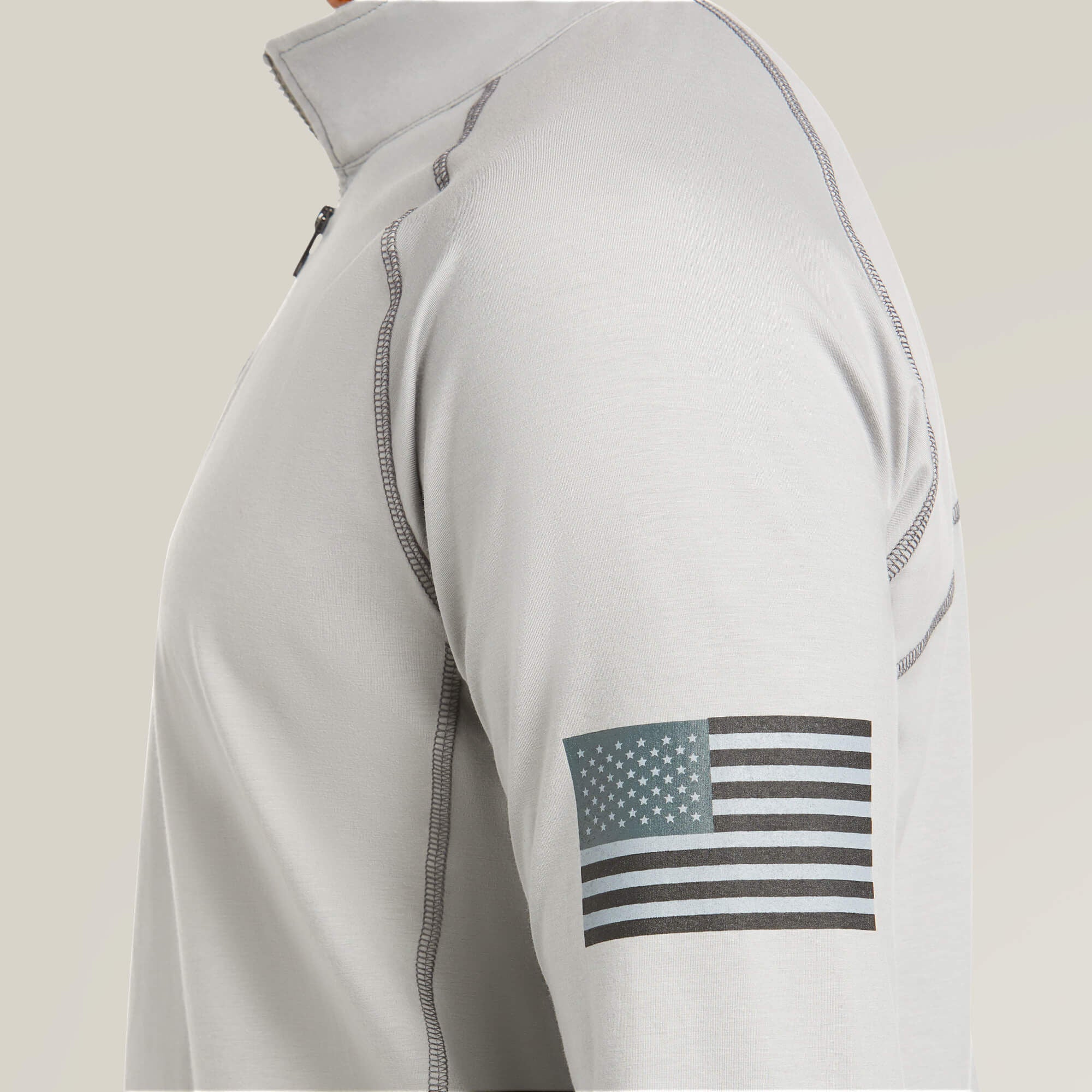 Ariat FR Combat Stretch Patriot 1/4 Zip Work Shirt Discount