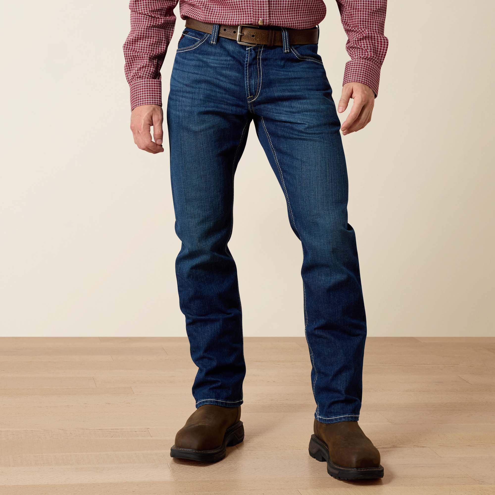 Ariat FR M4 Relaxed DuraStretch Lineup Stackable Straight Leg Jean Sale