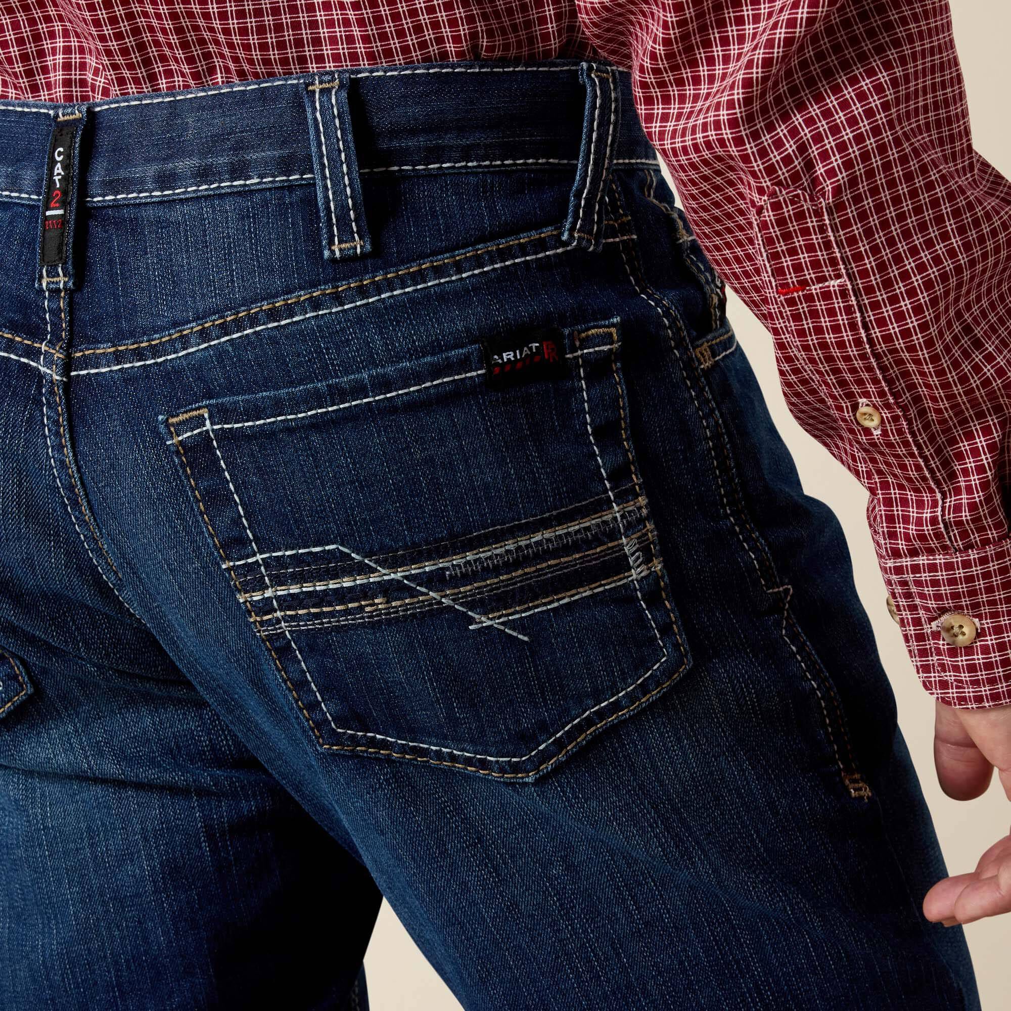 Ariat FR M4 Relaxed DuraStretch Lineup Stackable Straight Leg Jean Sale