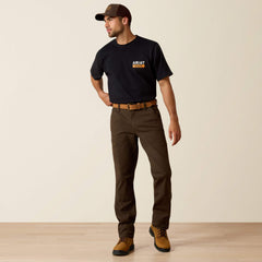 Ariat Rebar M4 Low Rise DuraStretch Made Tough Double Front Stackable Straight Leg Pant Outlet