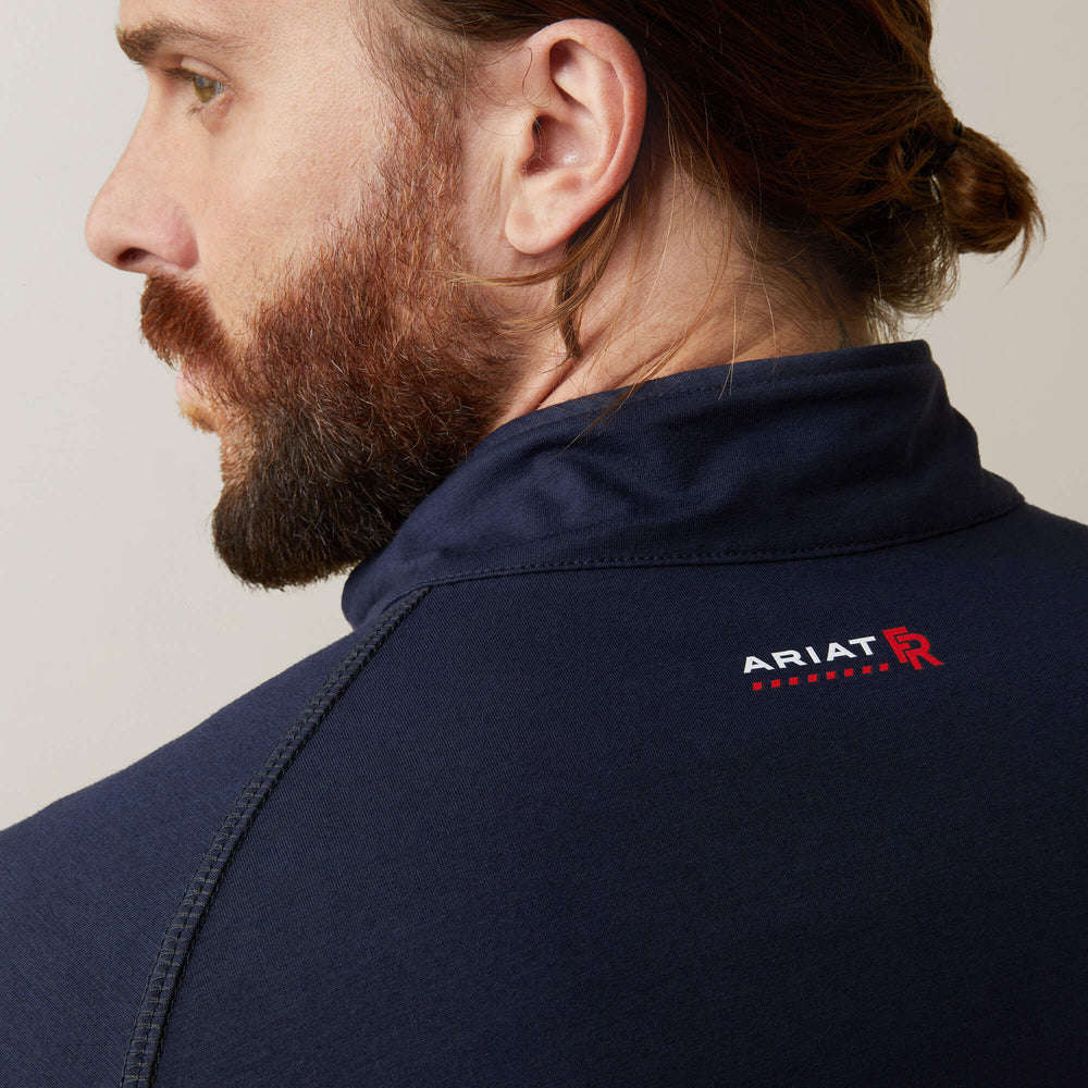 Ariat FR Combat Stretch Patriot 1/4 Zip Work Shirt Discount