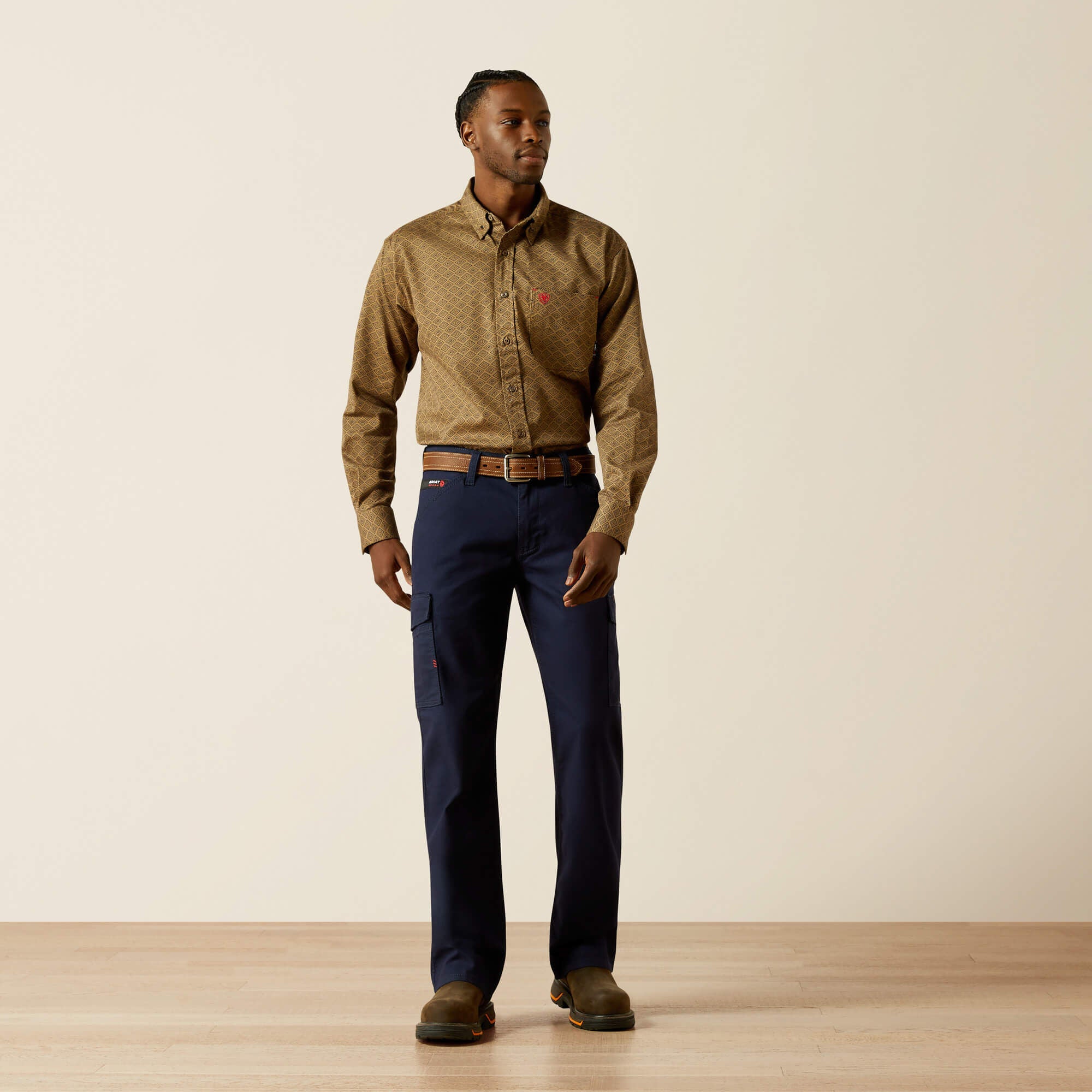 Ariat FR M4 Relaxed Lightweight Cargo DuraStretch Straight Leg Pants Outlet