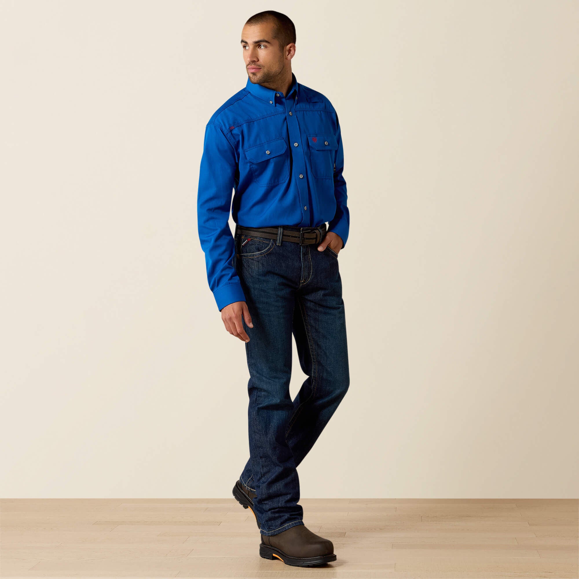 Ariat FR M5 Straight Basic Stackable Straight Leg Jean On Sale