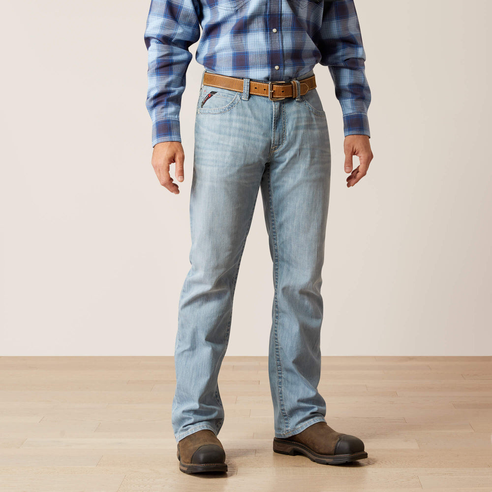 Ariat FR M4 Relaxed DuraStretch DuraLight Remming Boot Cut Jean Discount