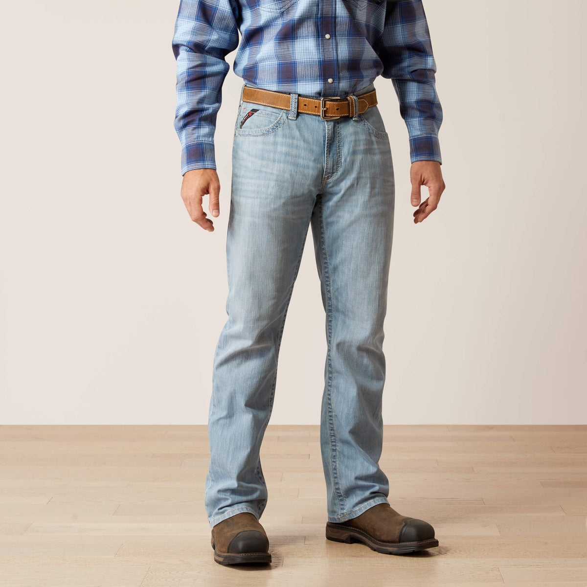 Ariat FR M4 Relaxed DuraStretch DuraLight Remming Boot Cut Jean Discount