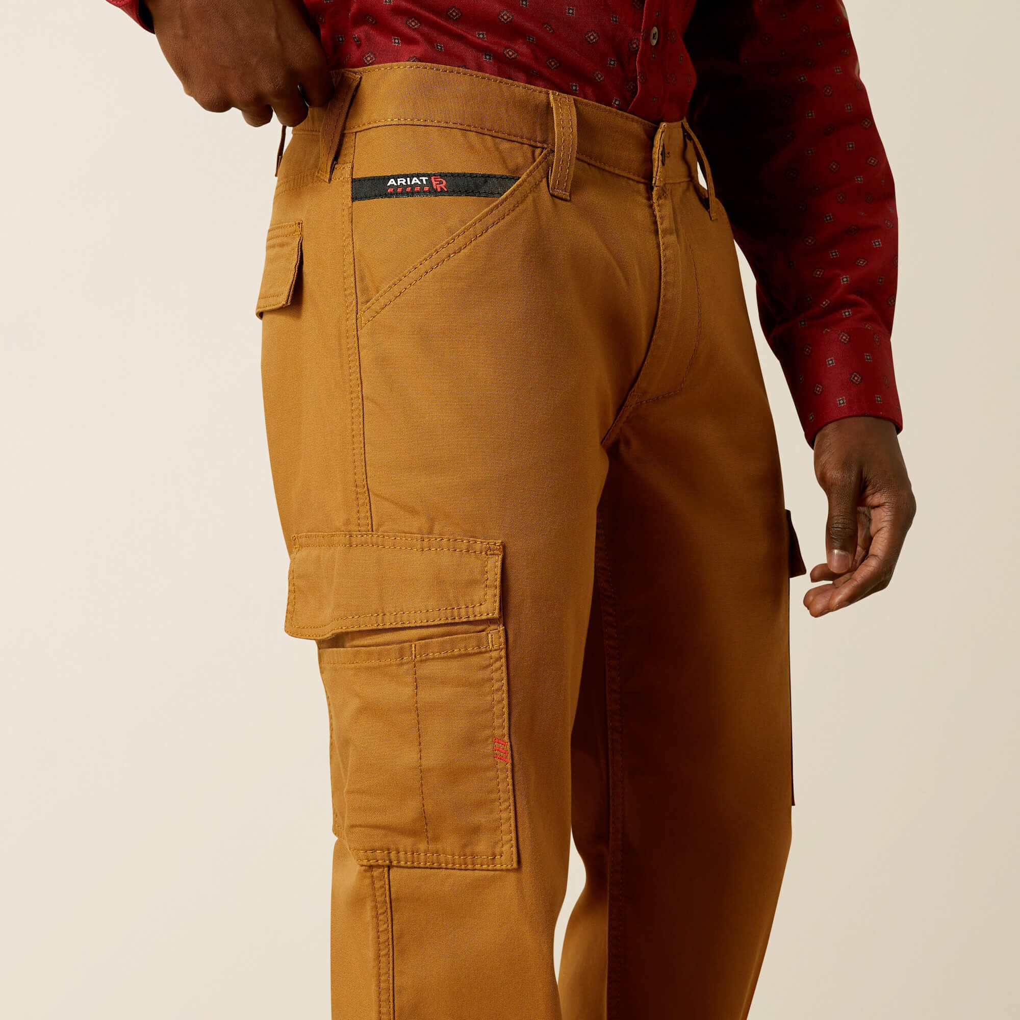 Ariat FR M4 Relaxed Lightweight Cargo DuraStretch Straight Leg Pants Discount