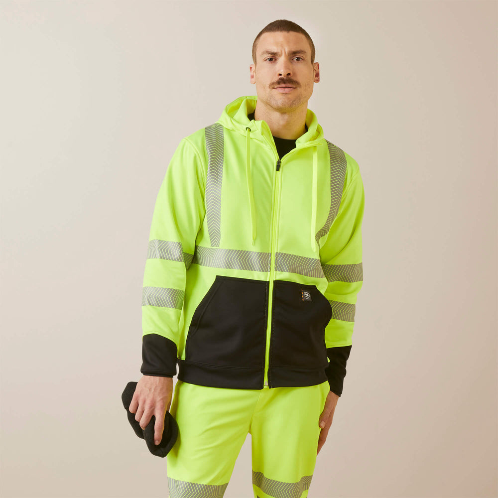 Ariat Rebar WorkTek Hi-Vis Full Zip Hoodie Discount