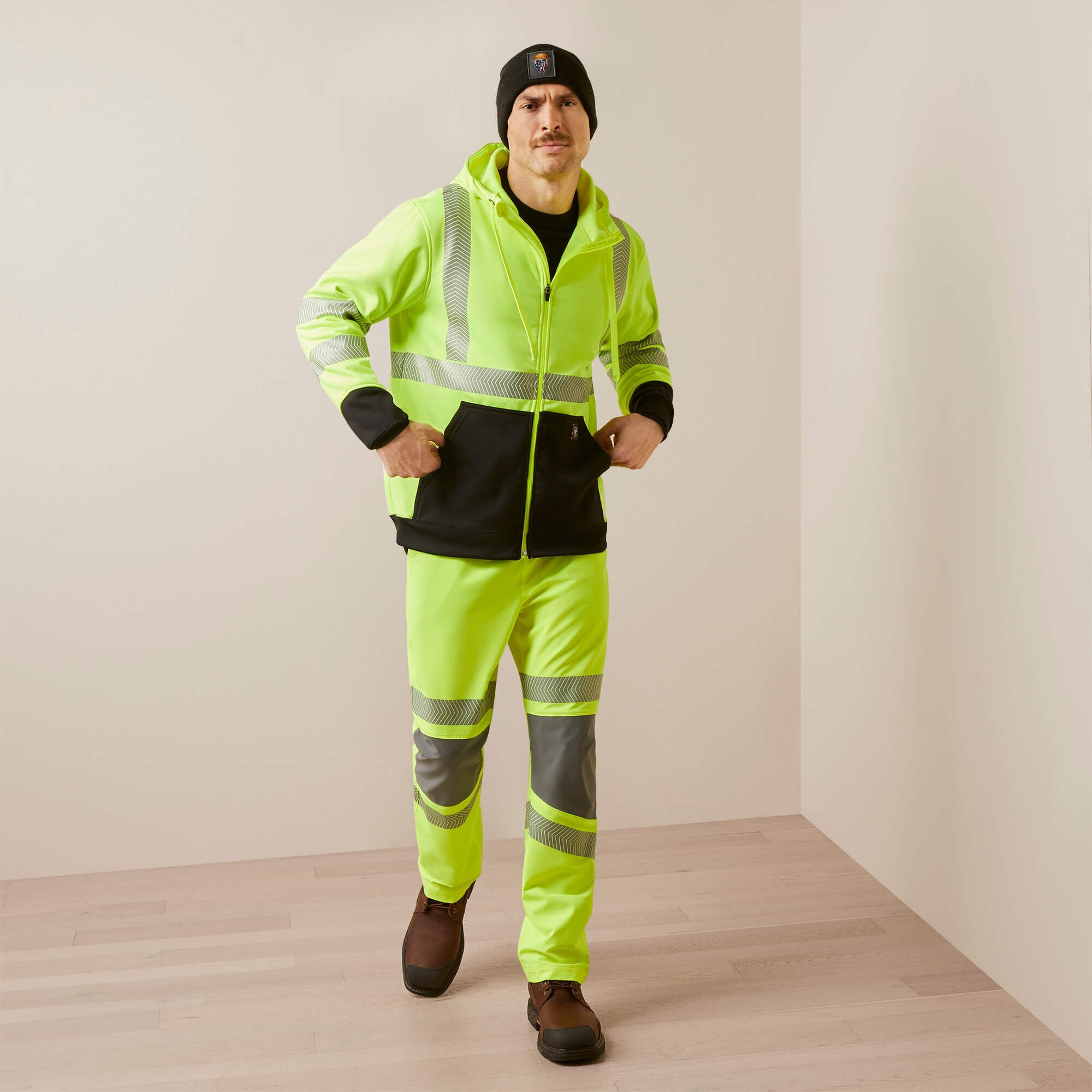 Ariat Rebar WorkTek Hi-Vis Full Zip Hoodie Discount