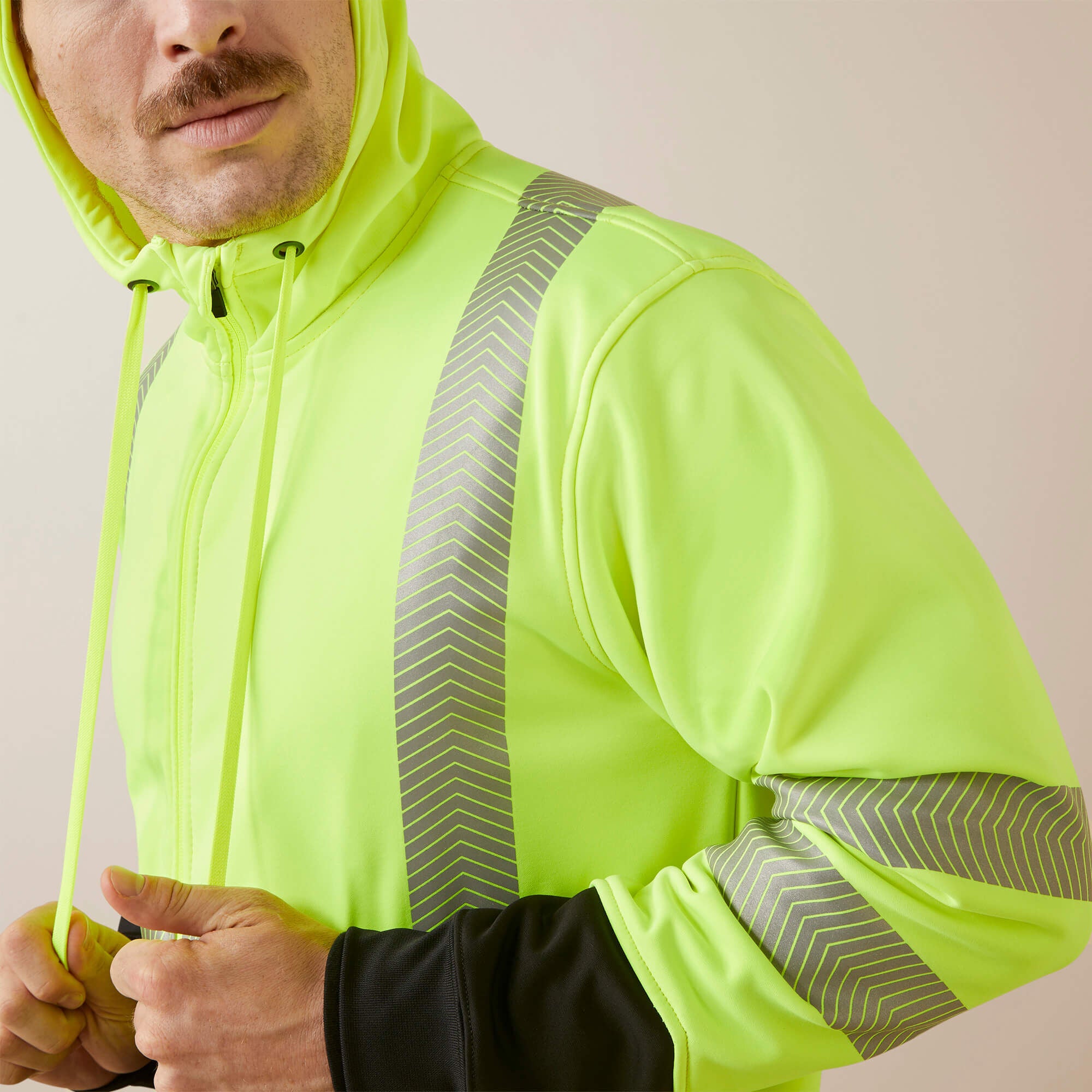 Ariat Rebar WorkTek Hi-Vis Full Zip Hoodie Discount