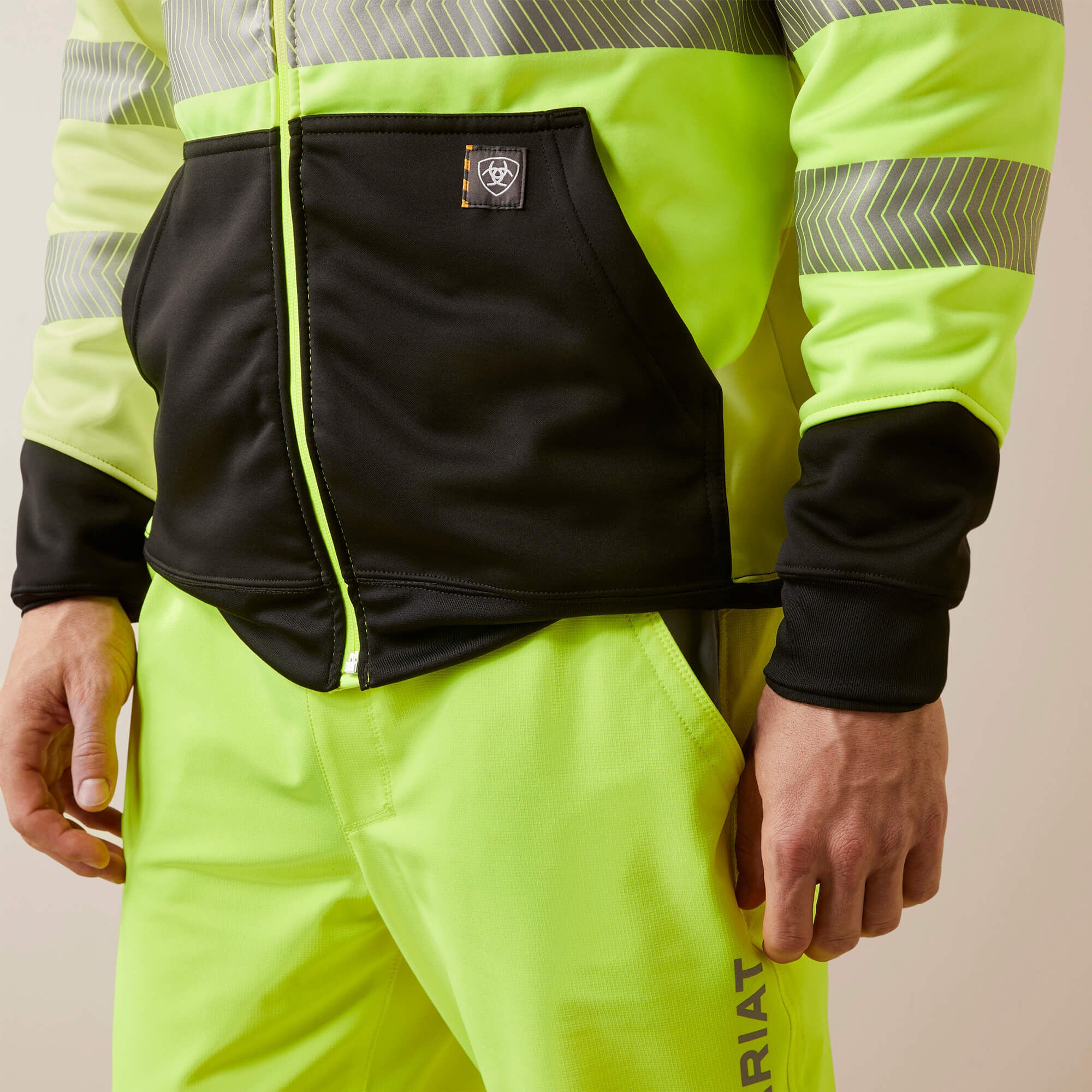 Ariat Rebar WorkTek Hi-Vis Full Zip Hoodie Discount