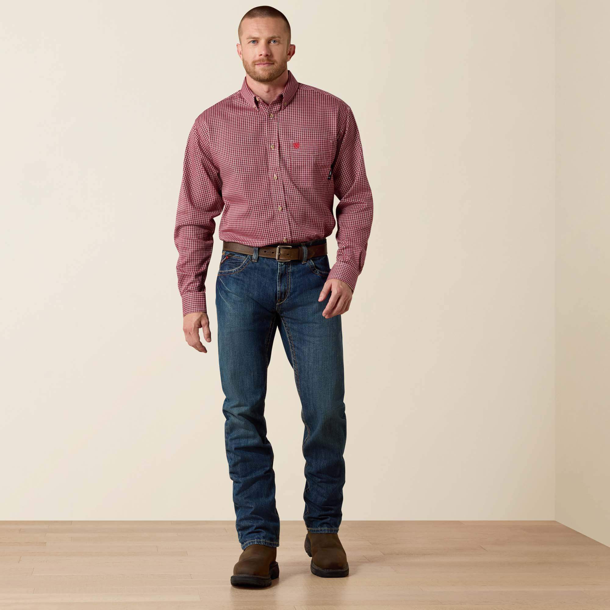 Ariat FR M5 Straight Basic Stackable Straight Leg Jean For Sale