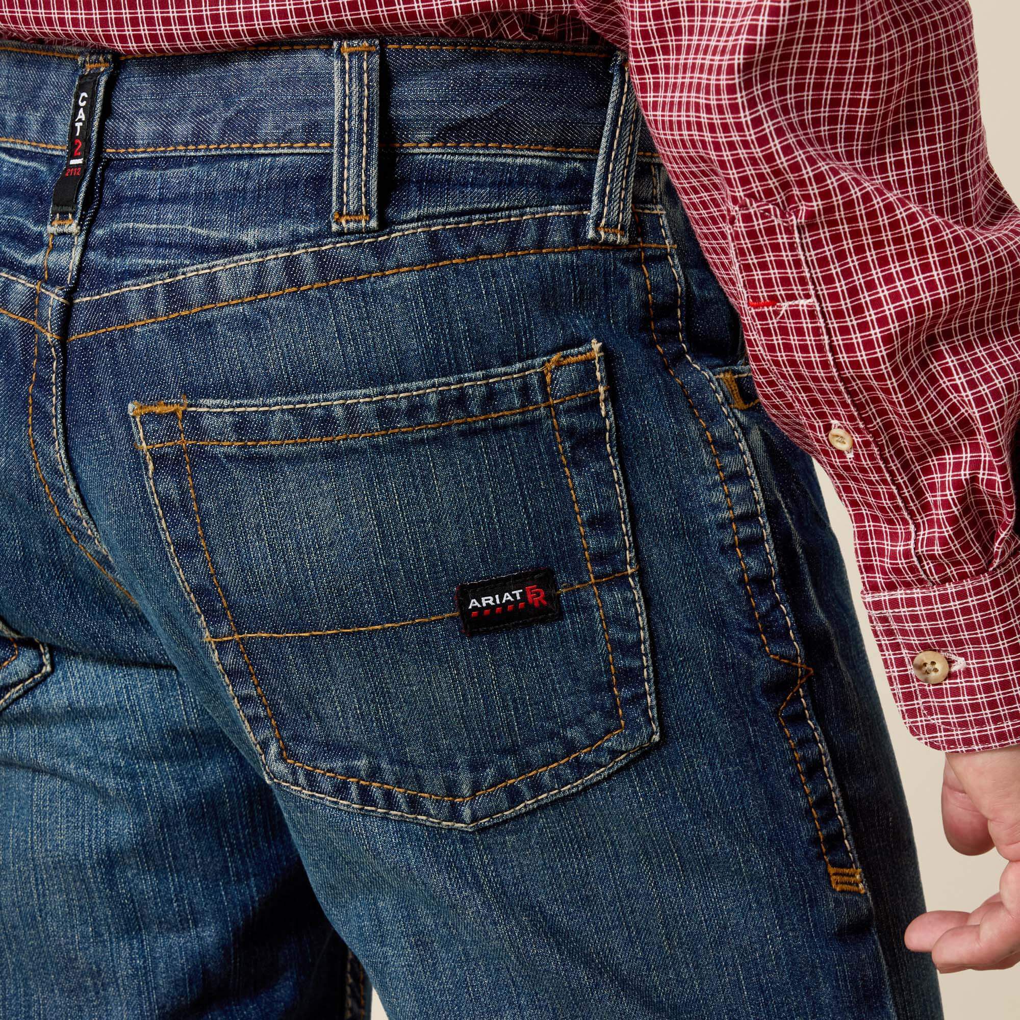 Ariat FR M5 Straight Basic Stackable Straight Leg Jean For Sale