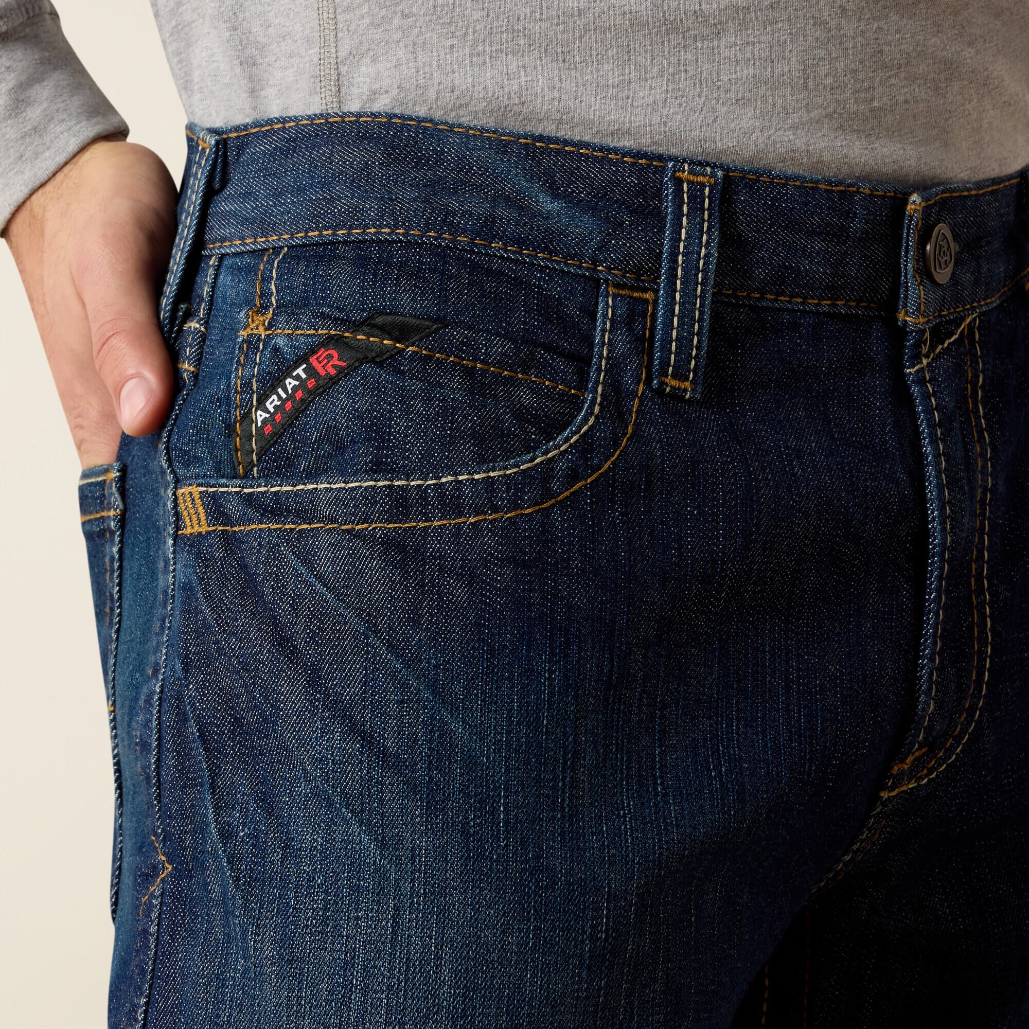 Ariat FR M3 Loose Basic Stackable Straight Leg Jean Discount