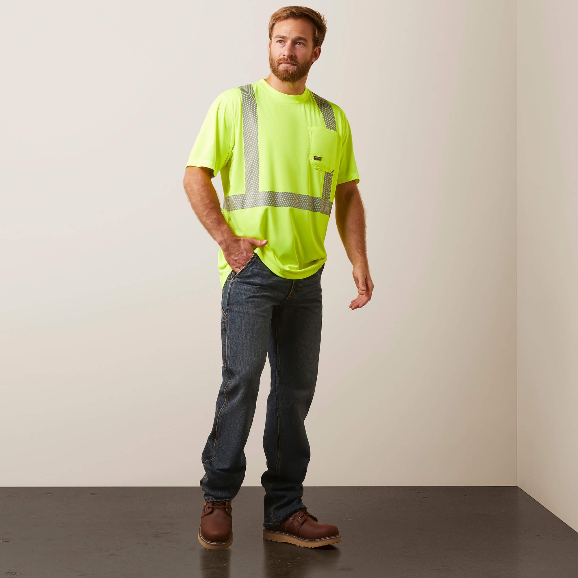Ariat Rebar Hi-Vis ANSI T-Shirt Outlet