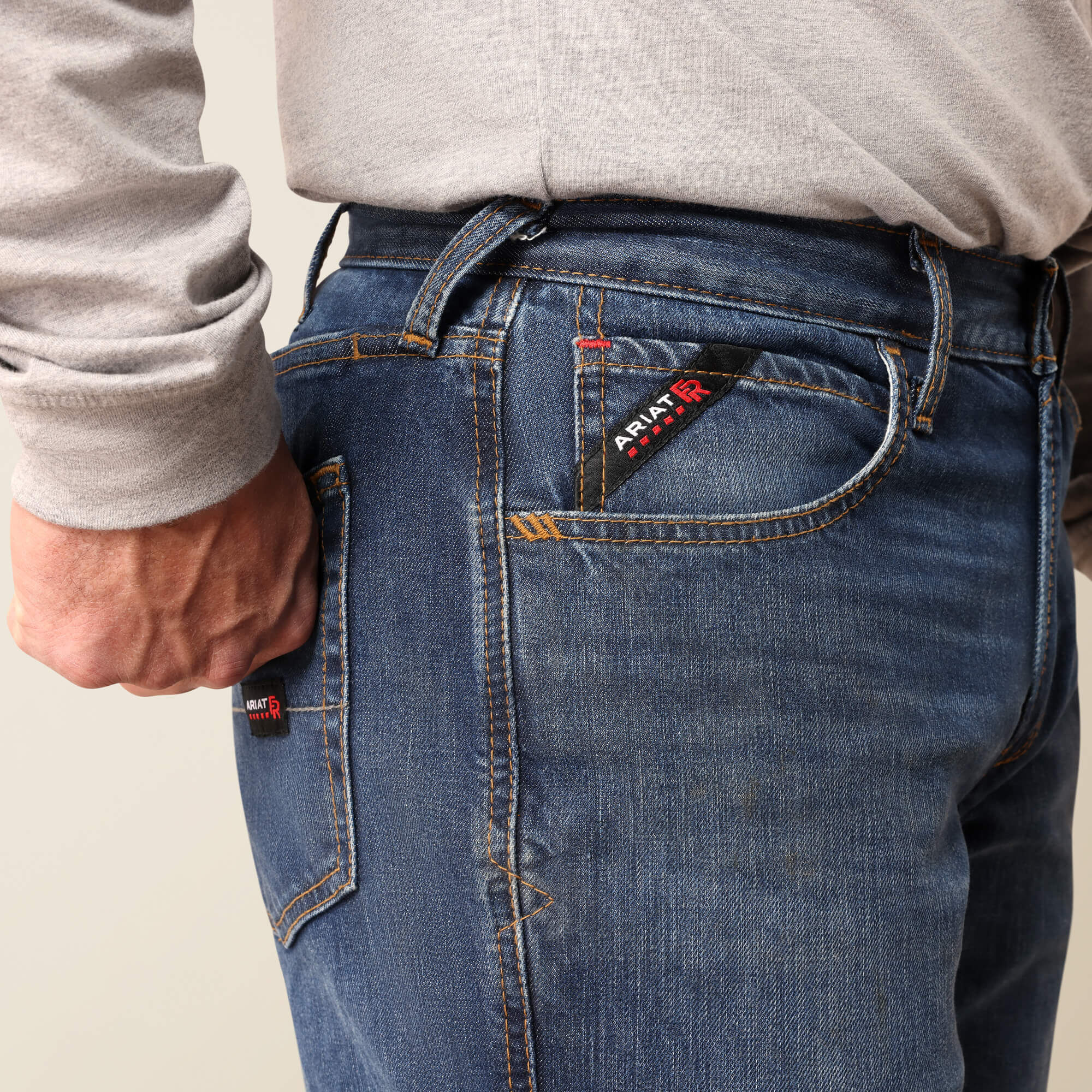 Ariat FR M5 Straight Lightweight DuraStretch Straight Leg Jeans Online