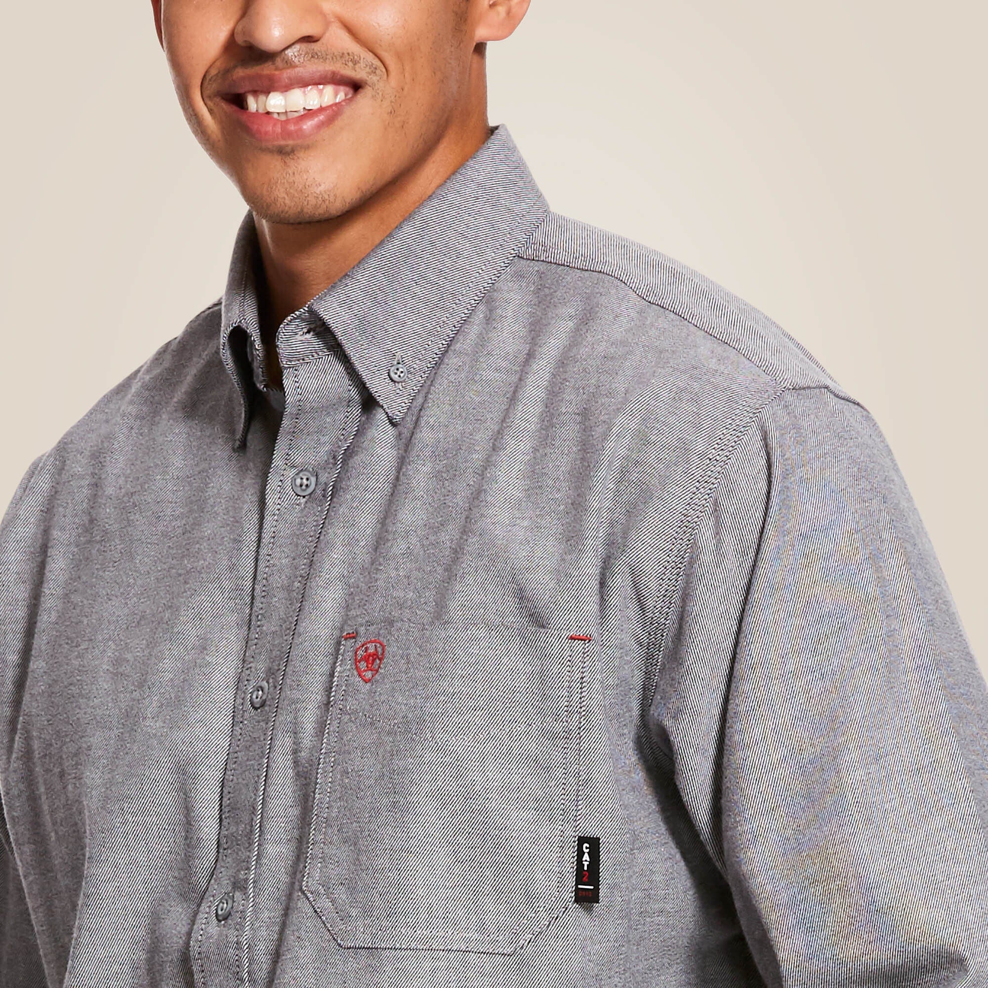 Ariat FR Solid Twill DuraStretch Work Shirt For Sale
