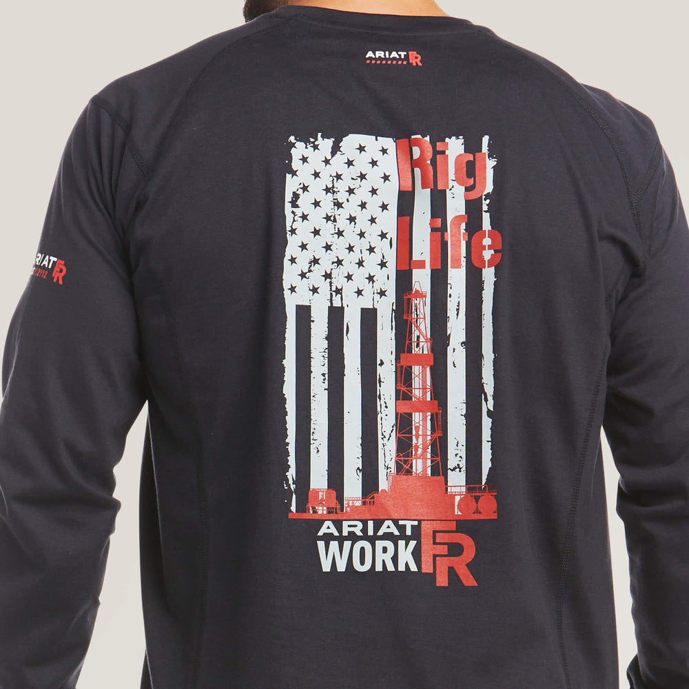 Ariat FR Air Rig Life Graphic T-Shirt Outlet