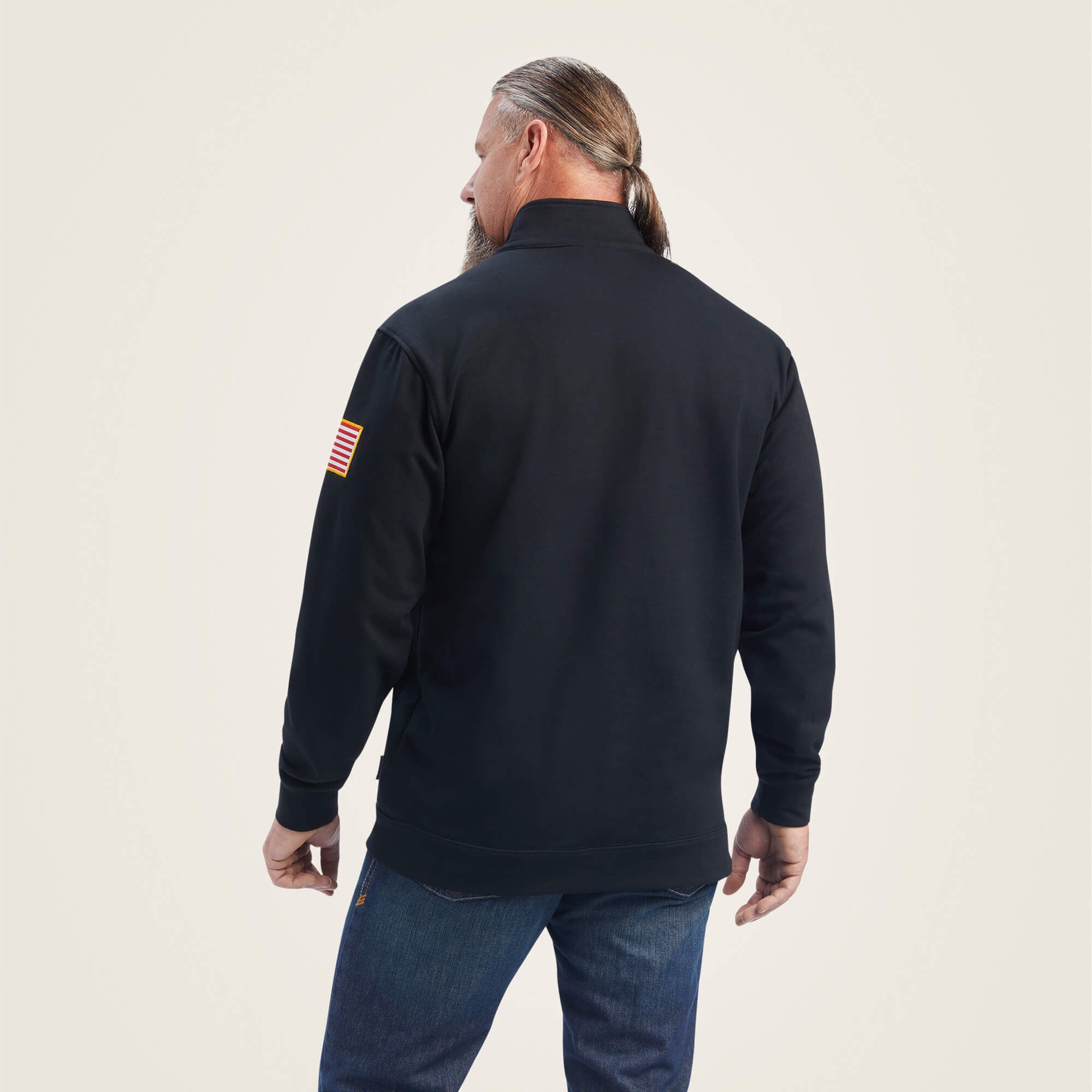 Ariat FR Durastrech Fleece 1/2 Zip Job Shirt For Sale