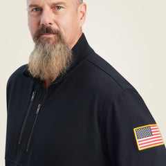 Ariat FR Durastrech Fleece 1/2 Zip Job Shirt For Sale