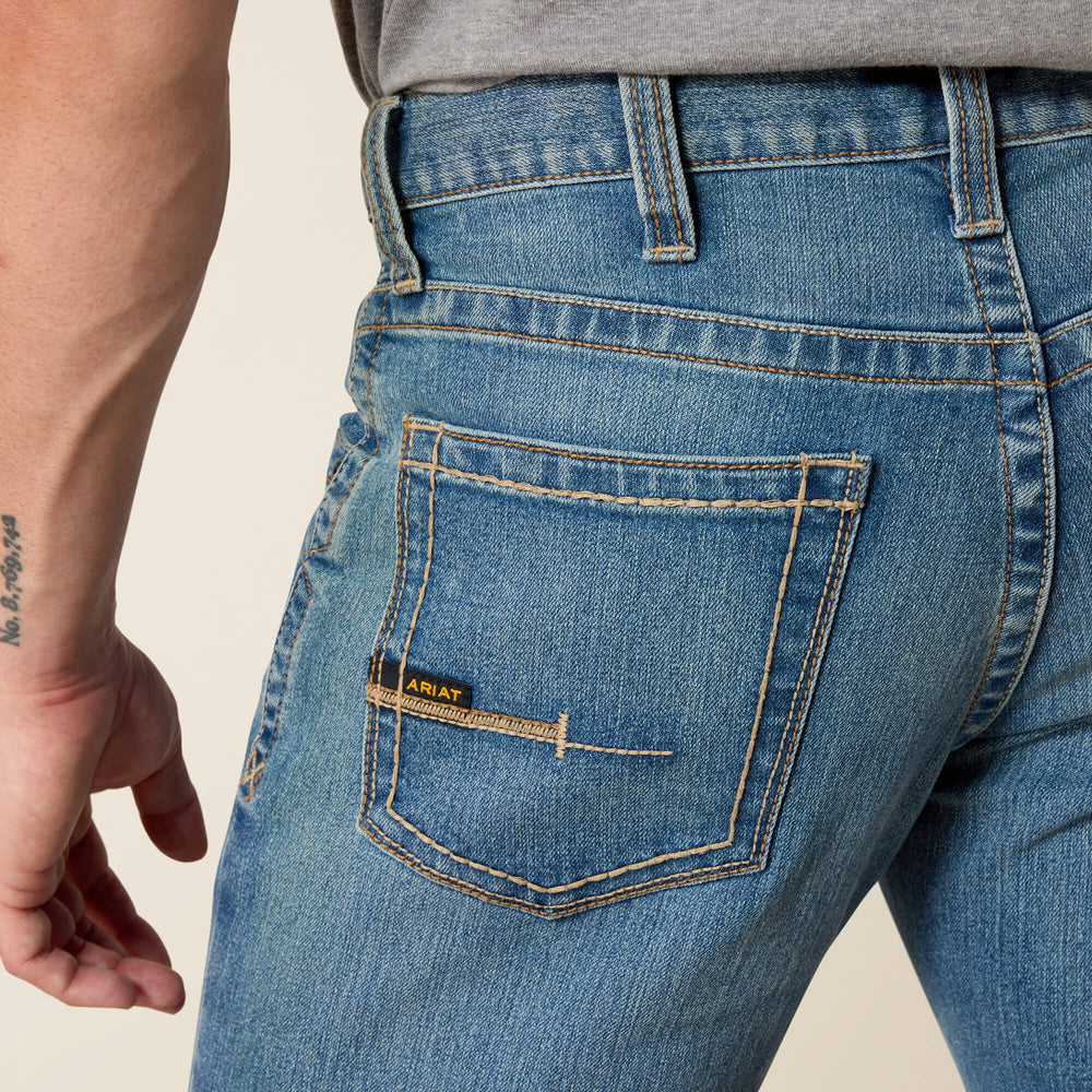 Ariat Rebar M4 Low Rise DuraStretch Edge Boot Cut Jean Sale