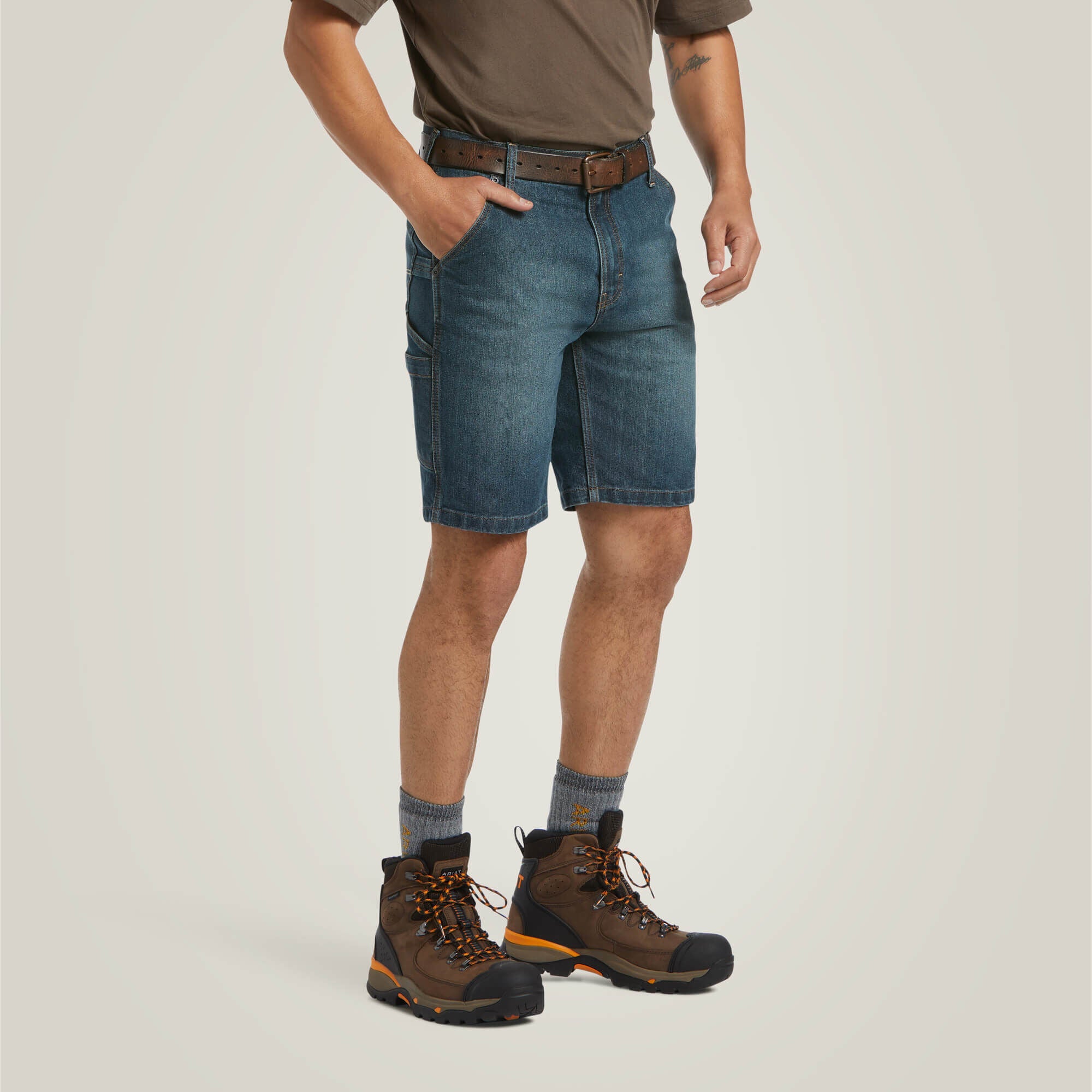 Ariat Rebar DuraStretch Denim Utility Short Outlet