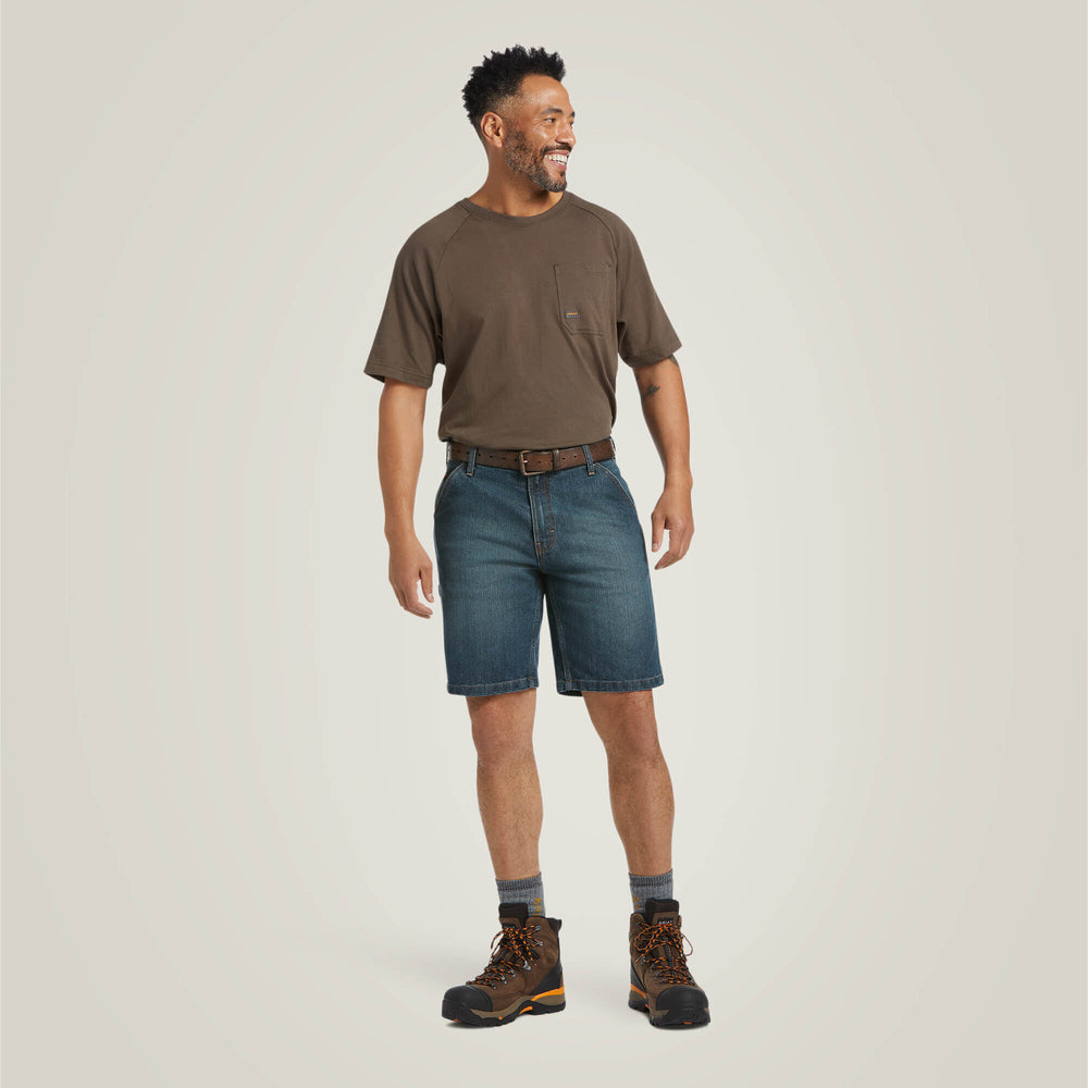 Ariat Rebar DuraStretch Denim Utility Short Outlet