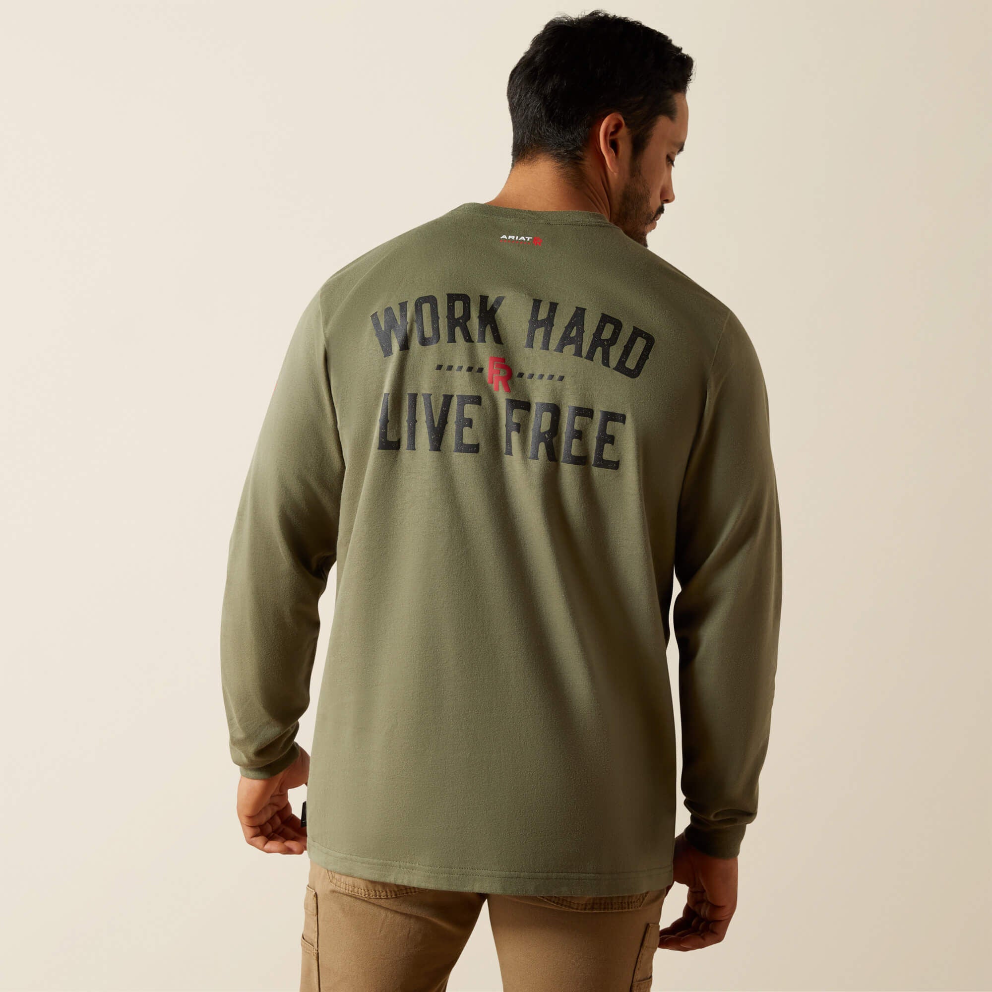 Ariat FR Work Hard Live Free T-Shirt On Sale