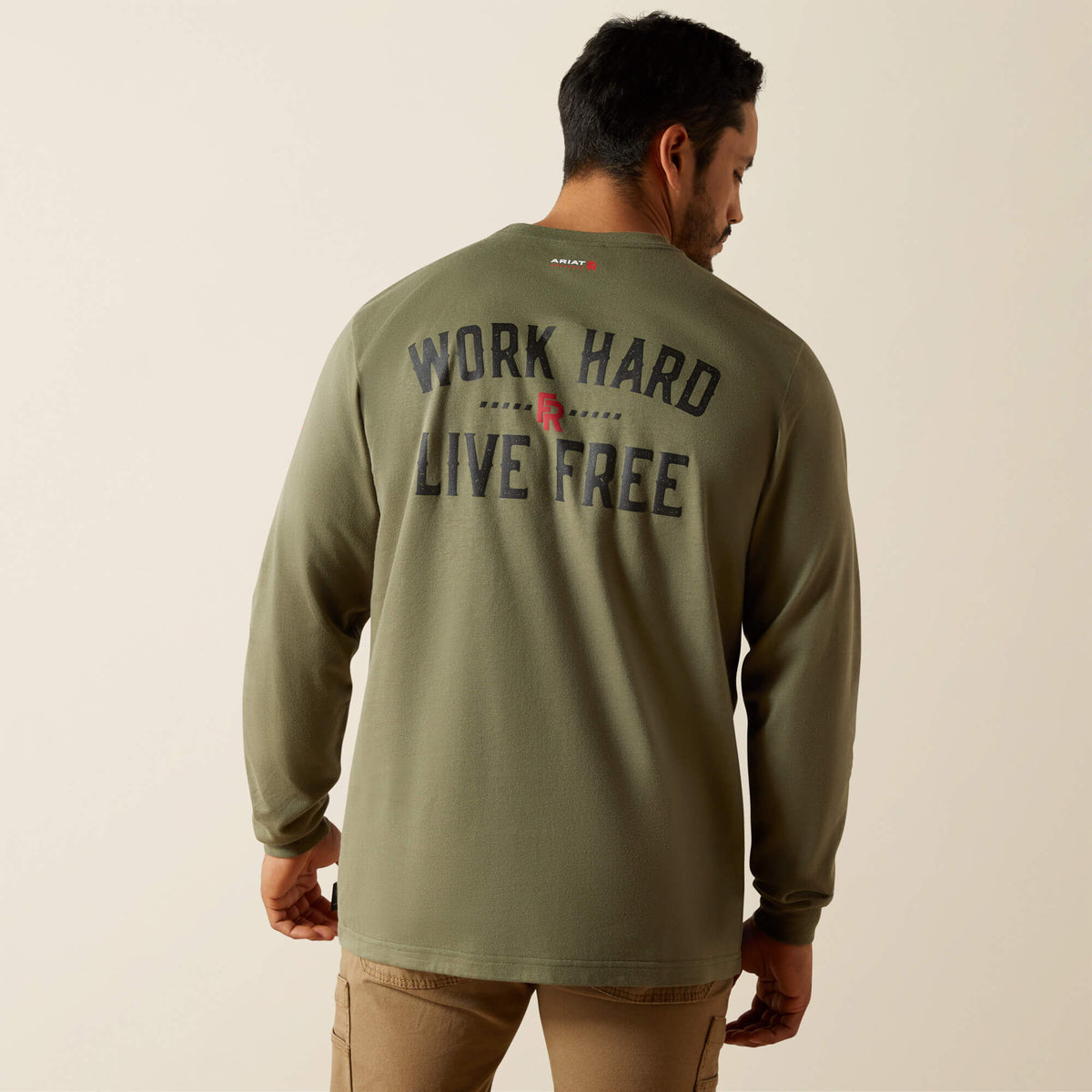 Ariat FR Work Hard Live Free T-Shirt On Sale