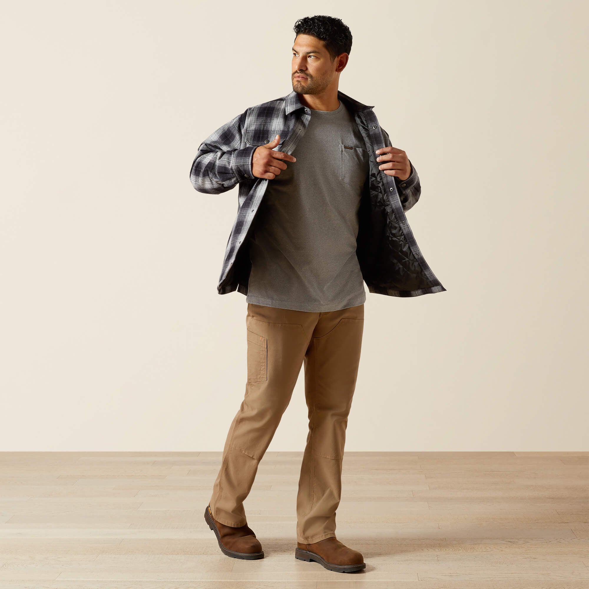 Ariat Rebar Flannel Insulated Shirt Jacket On Sale