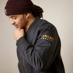 Ariat Rebar Stretch Canvas Bomber Jacket Outlet
