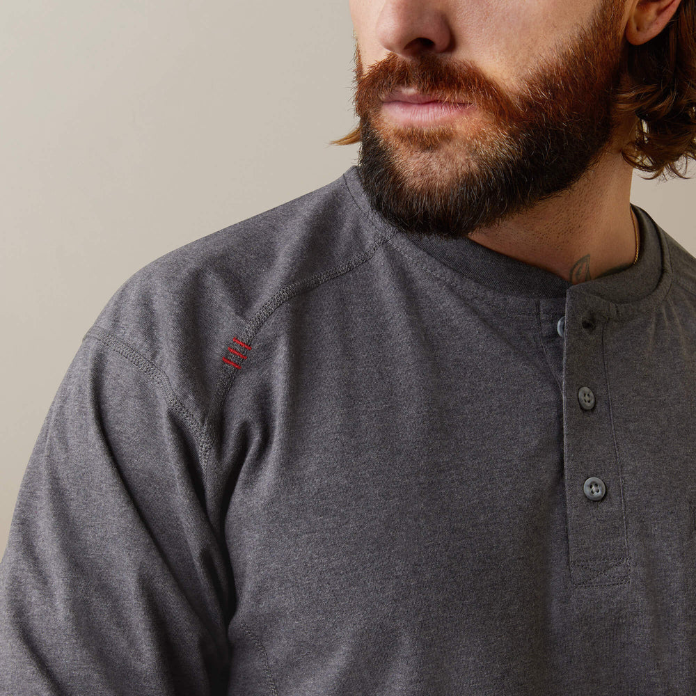 Ariat FR Air Refinery Row Graphic Henley Top Online
