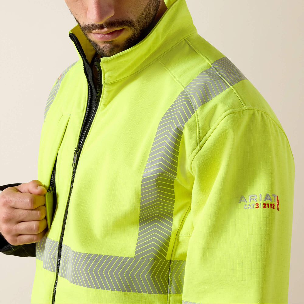 Ariat FR Vernon Hi-Vis Softshell Jacket Discount