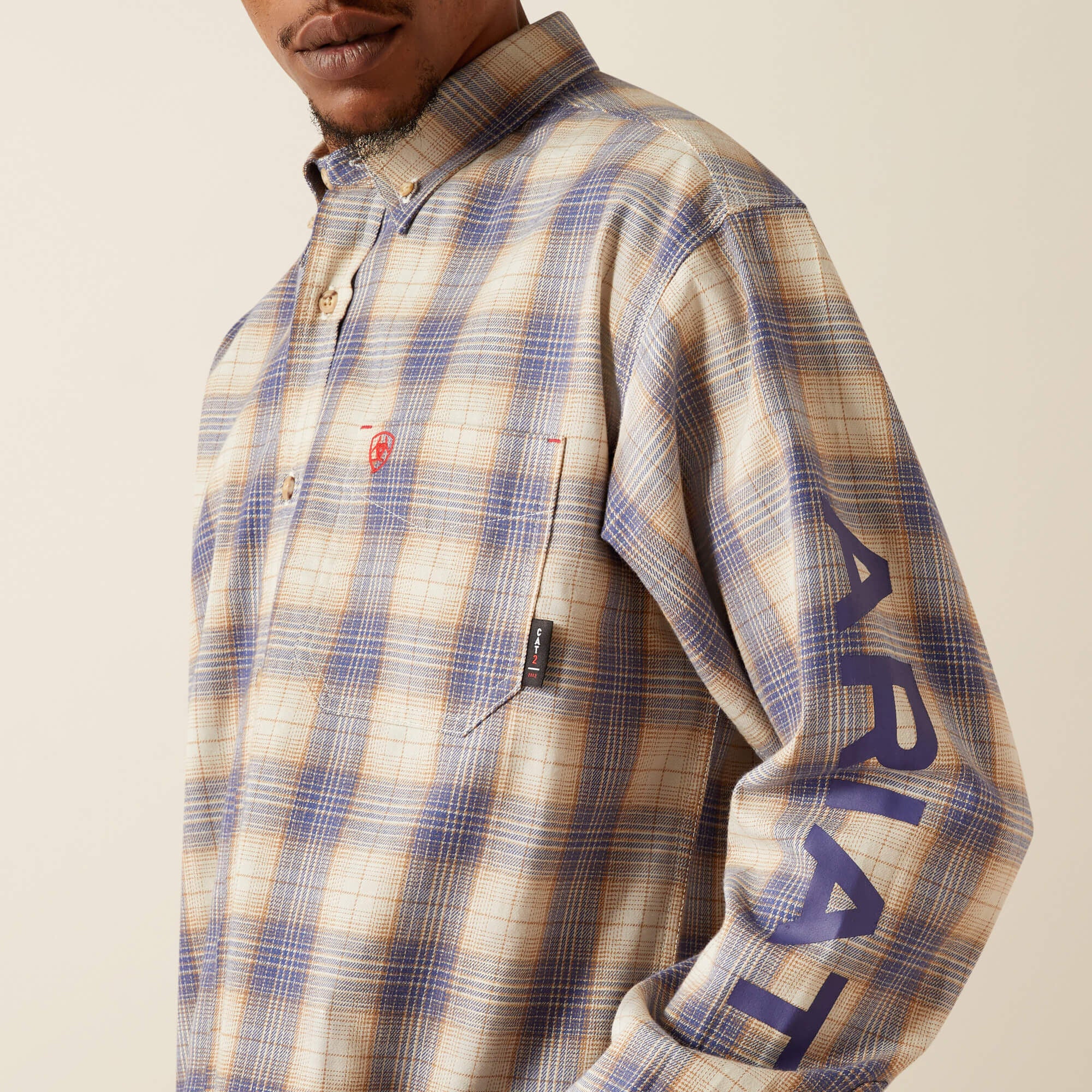 Ariat FR Crenshaw Logo Work Shirt Sale