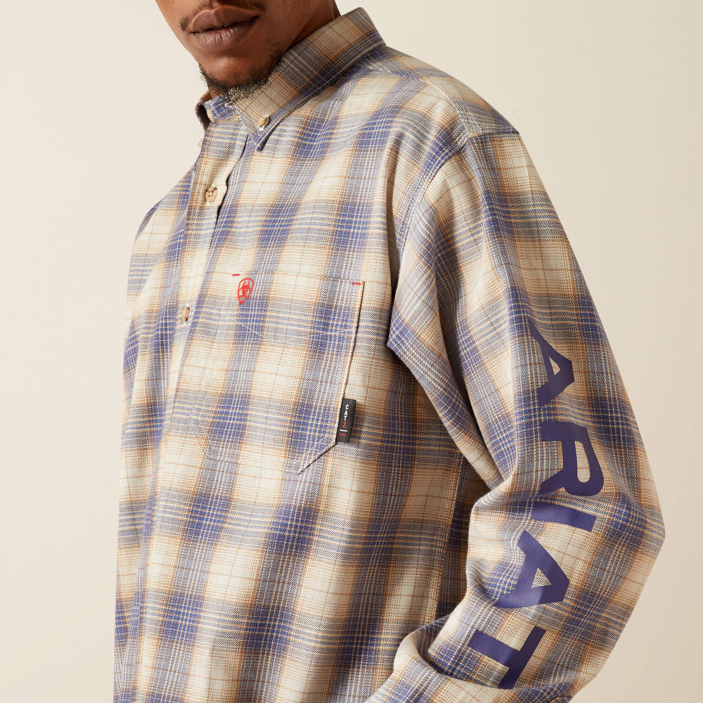 Ariat FR Crenshaw Logo Work Shirt Sale