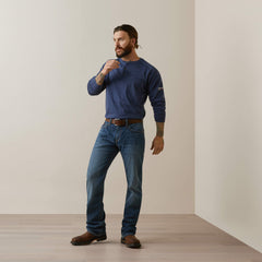 Ariat FR Air Refinery Row Graphic Henley Top Online