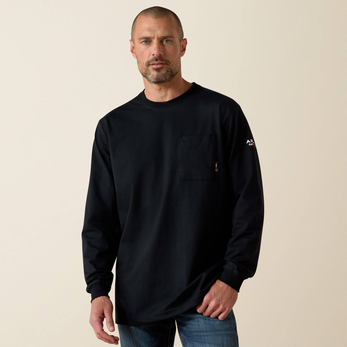 Ariat FR Stretch Logo T-Shirt Outlet