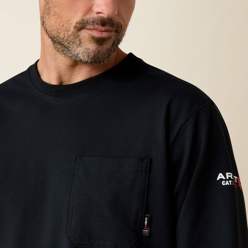 Ariat FR Stretch Logo T-Shirt Outlet
