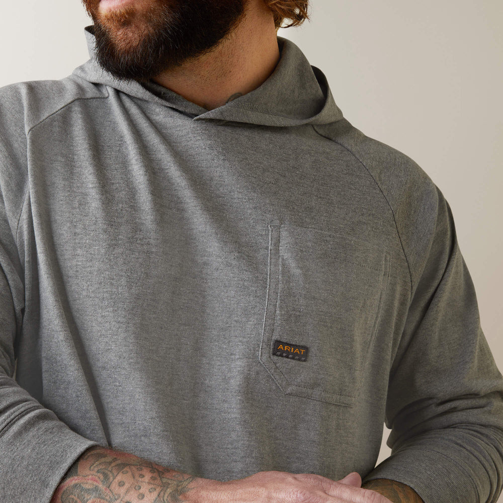 Ariat Rebar Cotton Strong Hooded T-Shirt On Sale