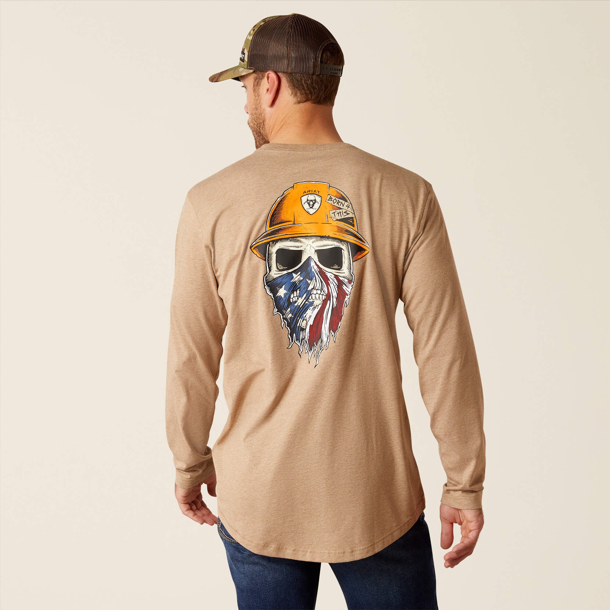 Ariat Rebar Workman Born For This T-Shirt Sale