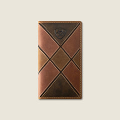 Ariat Patchwork Embroidered Logo Rodeo Wallet Sale