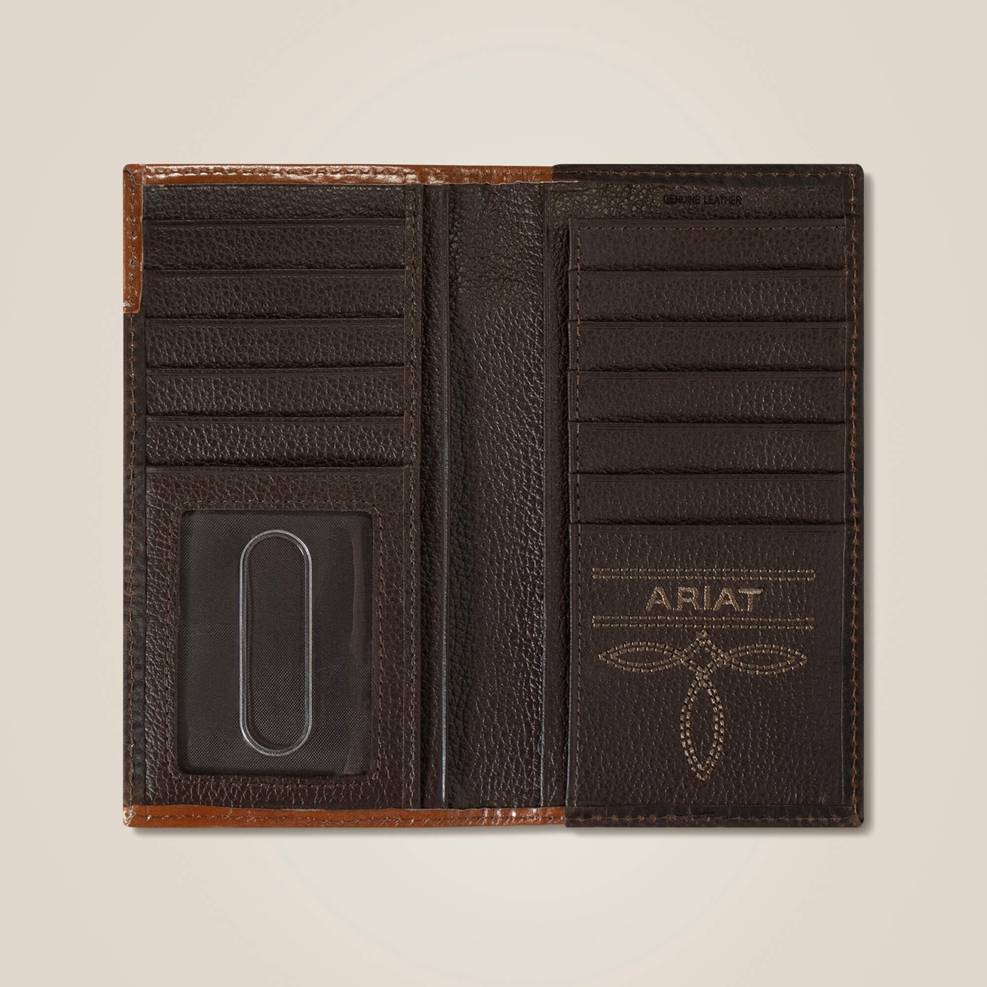 Ariat Braided Trim Rodeo Wallet For Sale