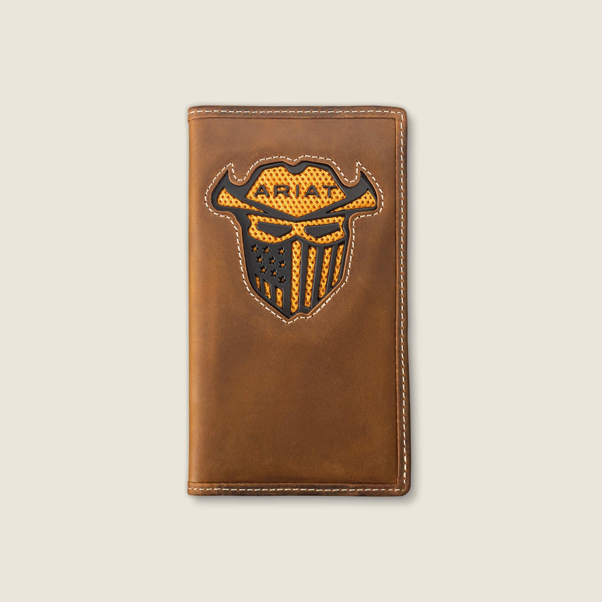 Ariat Work Roughneck Label Canvas Trifold Wallet On Sale