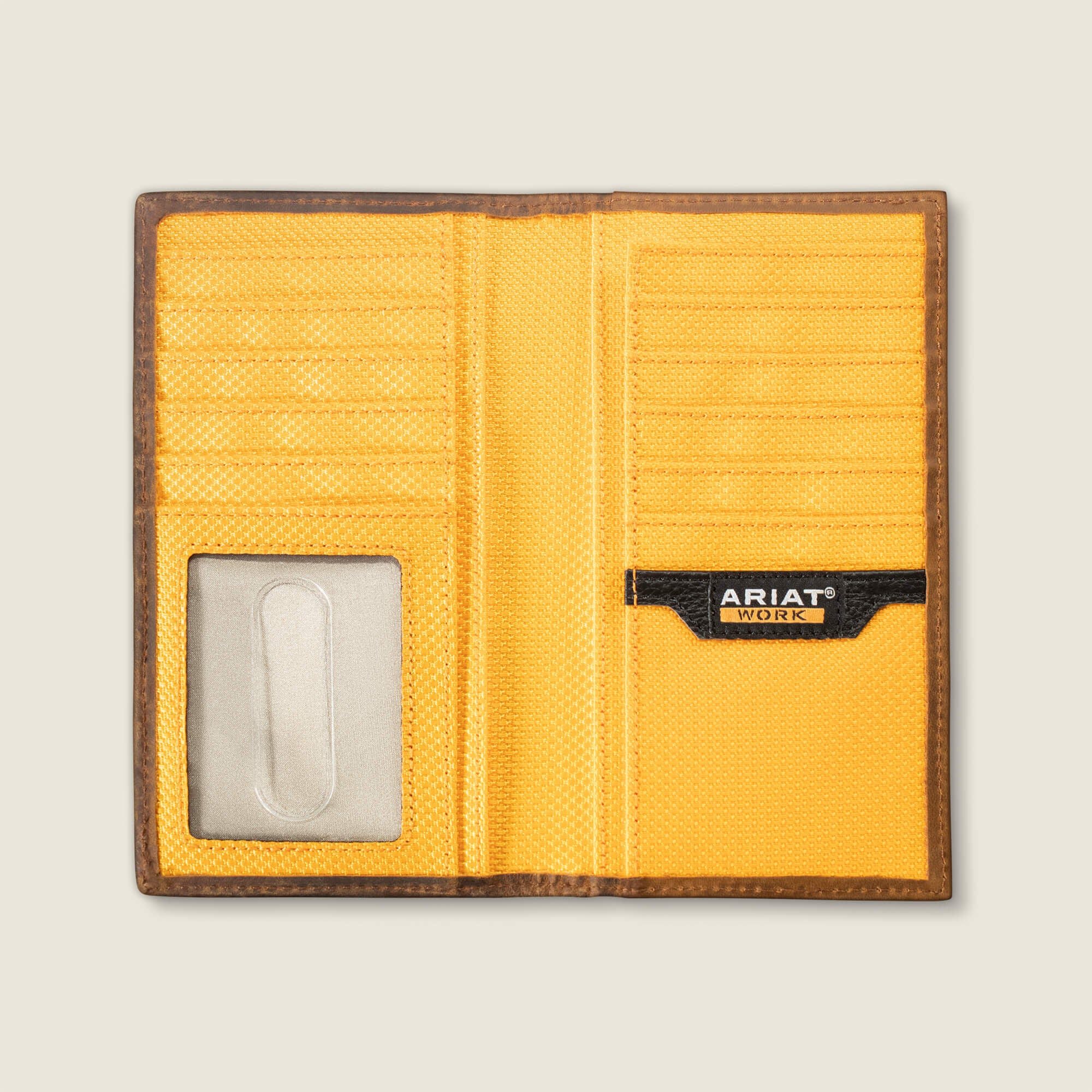 Ariat Work Roughneck Label Canvas Trifold Wallet On Sale