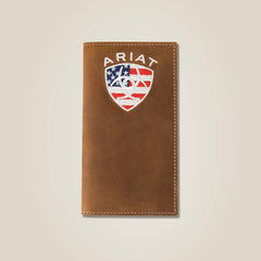 Ariat Flag Shield Rodeo Wallet Sale