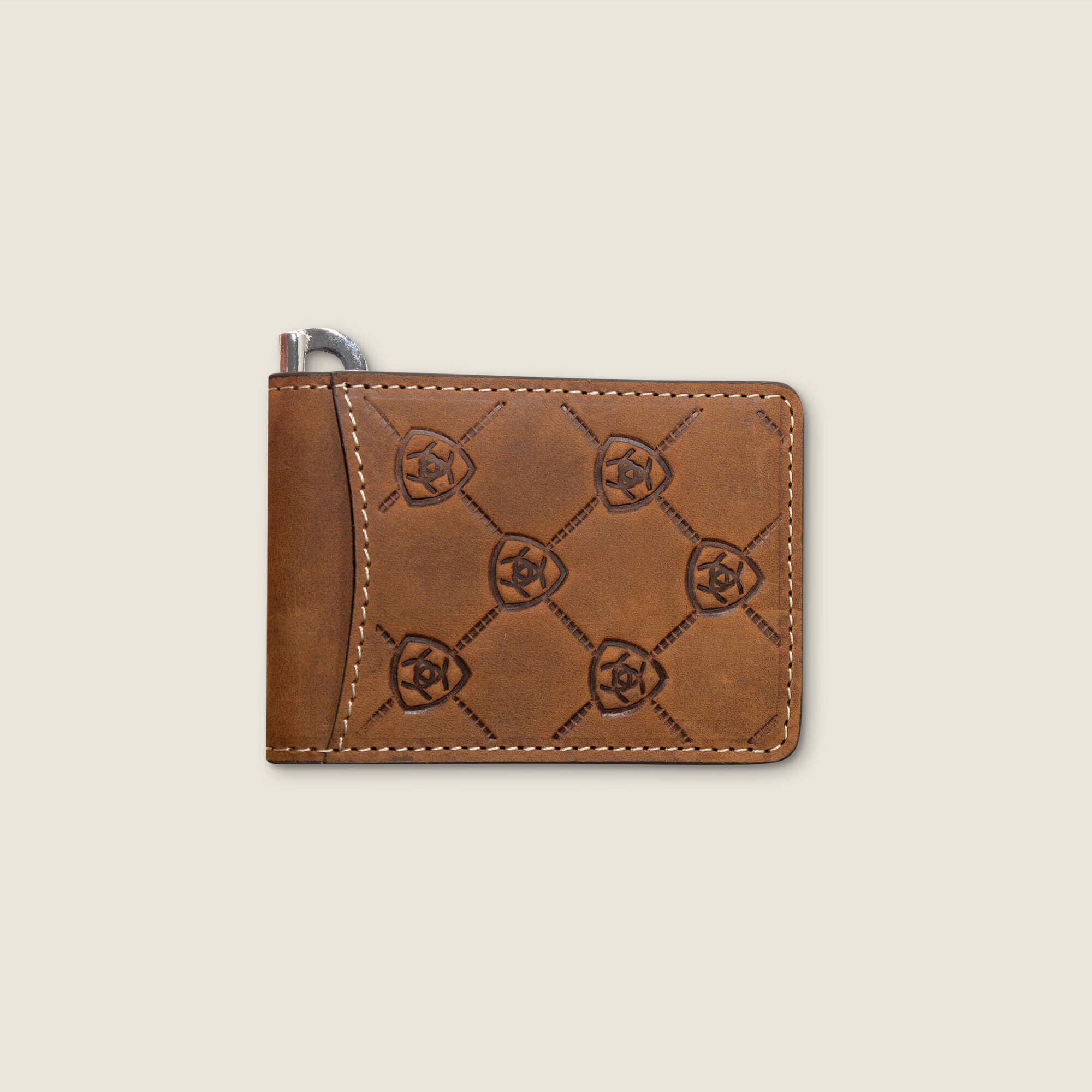 Ariat Ariat Logo Print Money Clip Wallet For Sale
