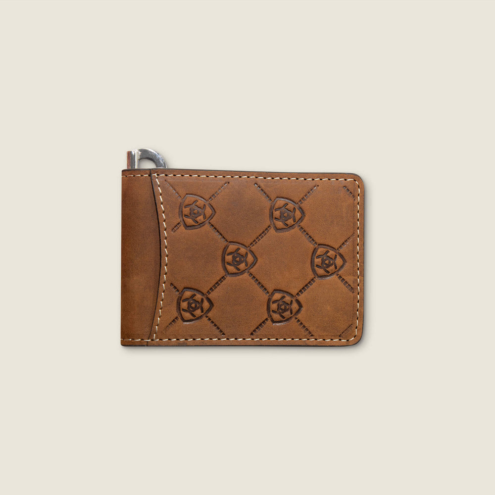 Ariat Ariat Logo Print Money Clip Wallet For Sale