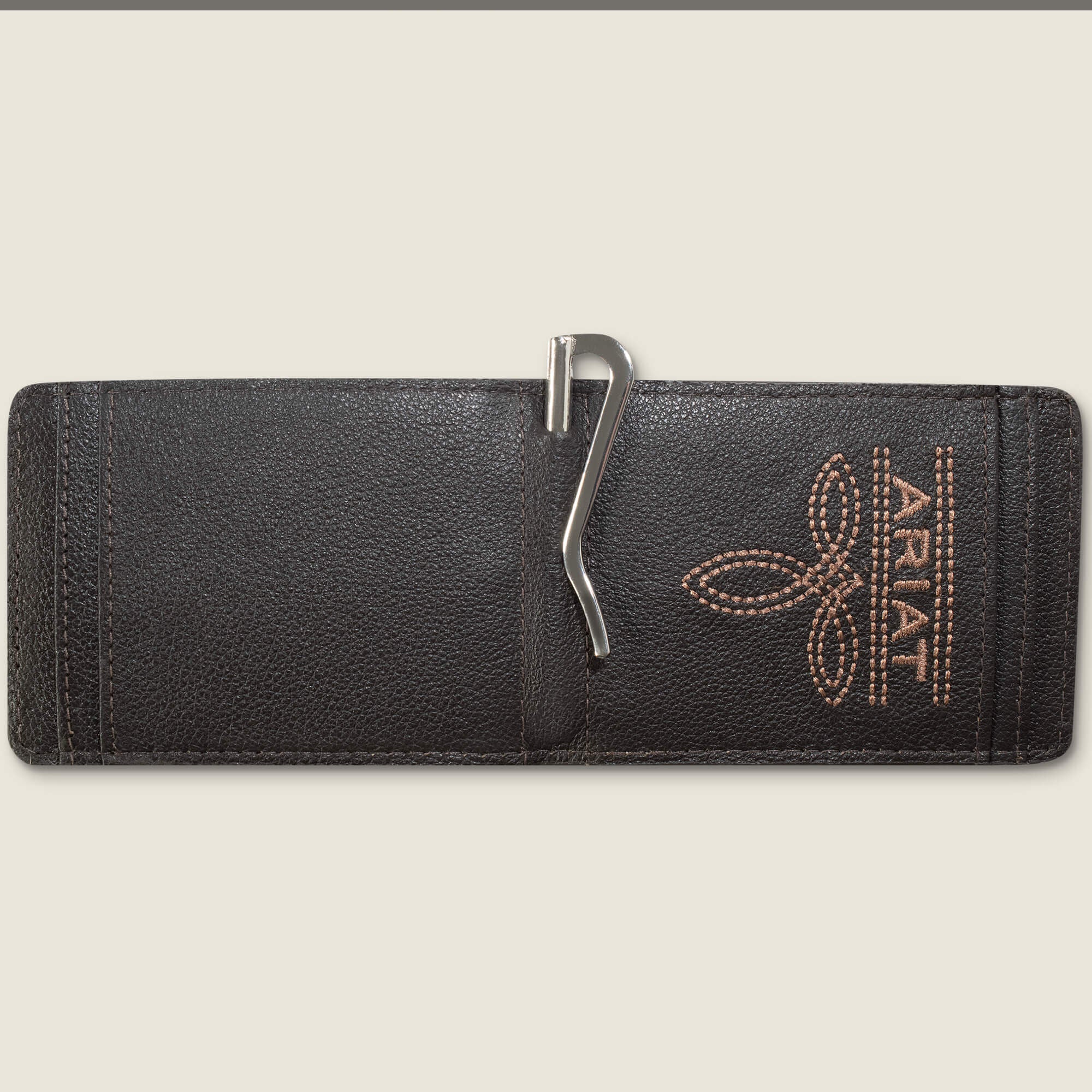 Ariat Ariat Logo Print Money Clip Wallet For Sale