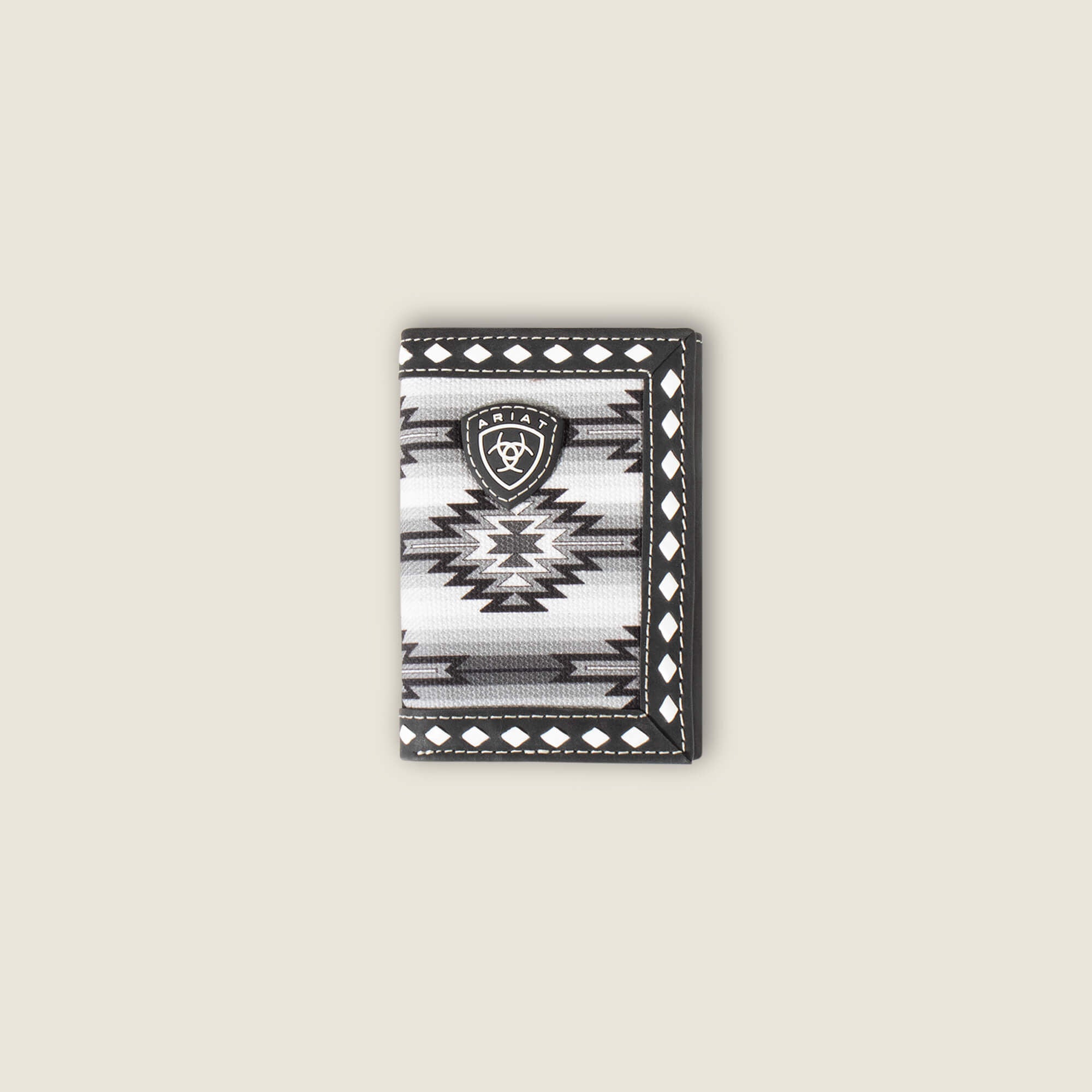 Ariat Southwest Diamond Trifold Wallet Outlet