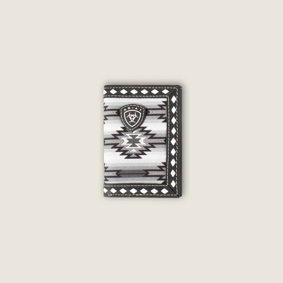 Ariat Southwest Diamond Trifold Wallet Outlet